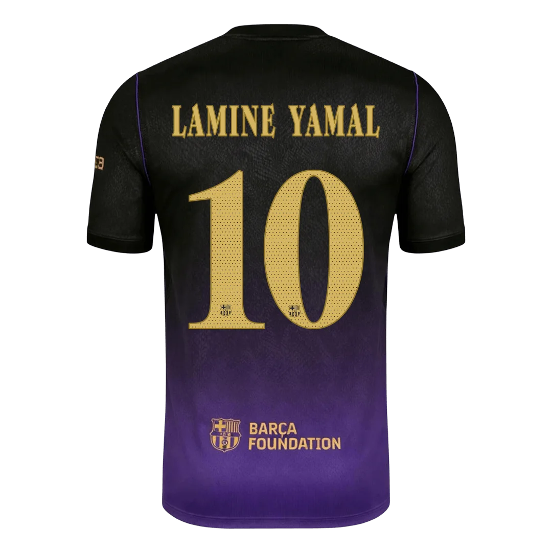 LAMINE YAMAL #10 Barcelona Away Soccer Jersey 2026/27 -UCL