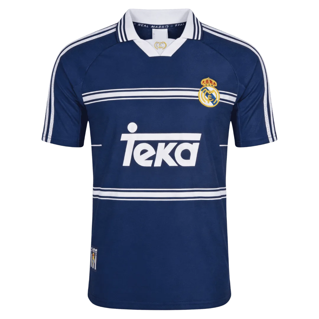 Retro Soccer Jersey Real Madrid Away 1998/99