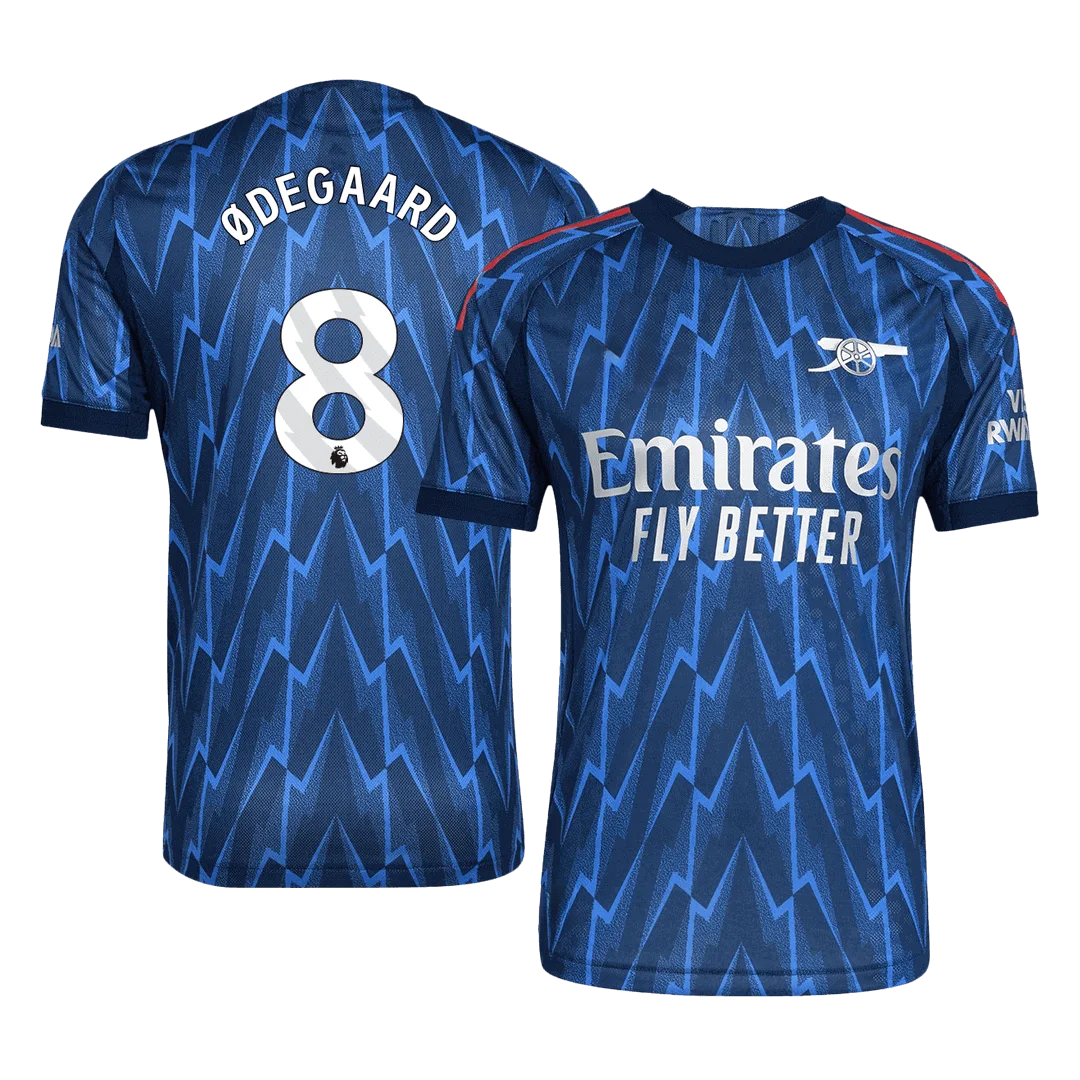 ØDEGAARD #8 Arsenal Away Player Version Jersey 2025/26