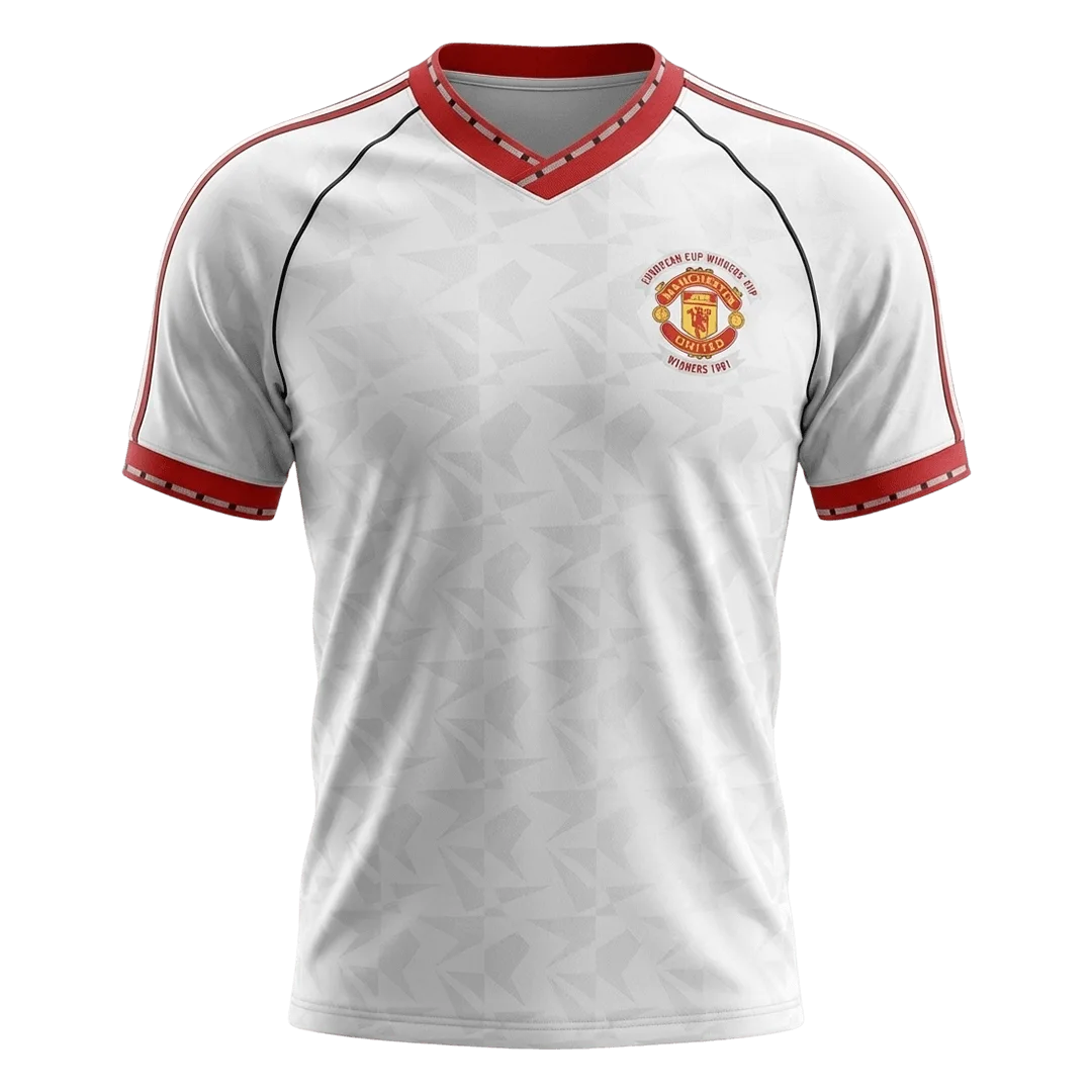 Retro Soccer Jersey Manchester United Away 1991