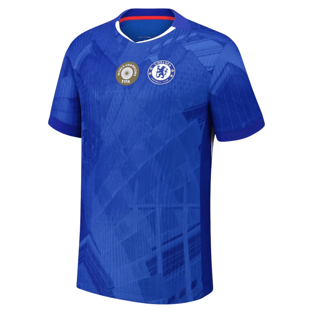 WORLD CHAMPIONS #25 Chelsea Home Player Version Jersey 2025/26