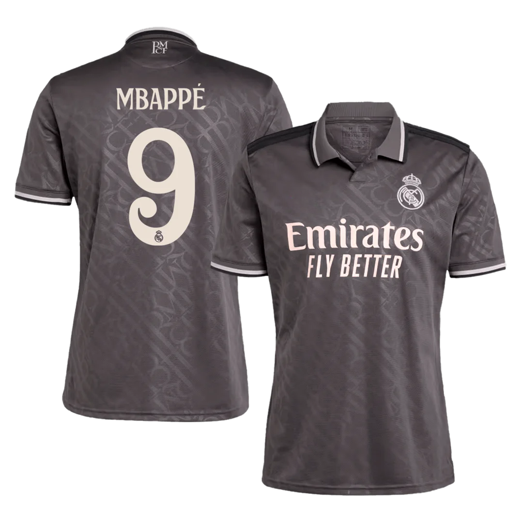 MBAPPÉ #9 Real Madrid Third Away Soccer Jersey