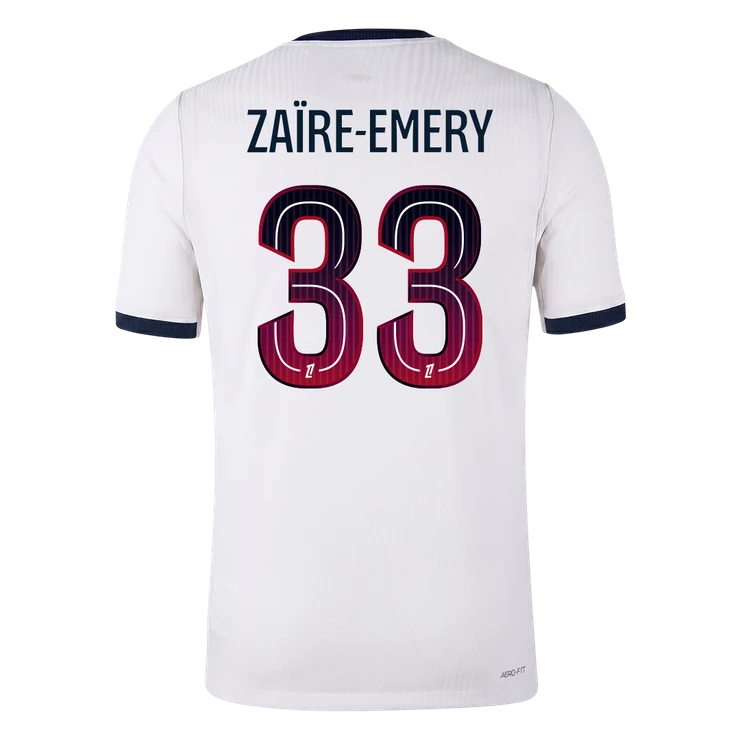 ZAÏRE-EMERY #33 PSG Away Player Version Jersey 2026/27
