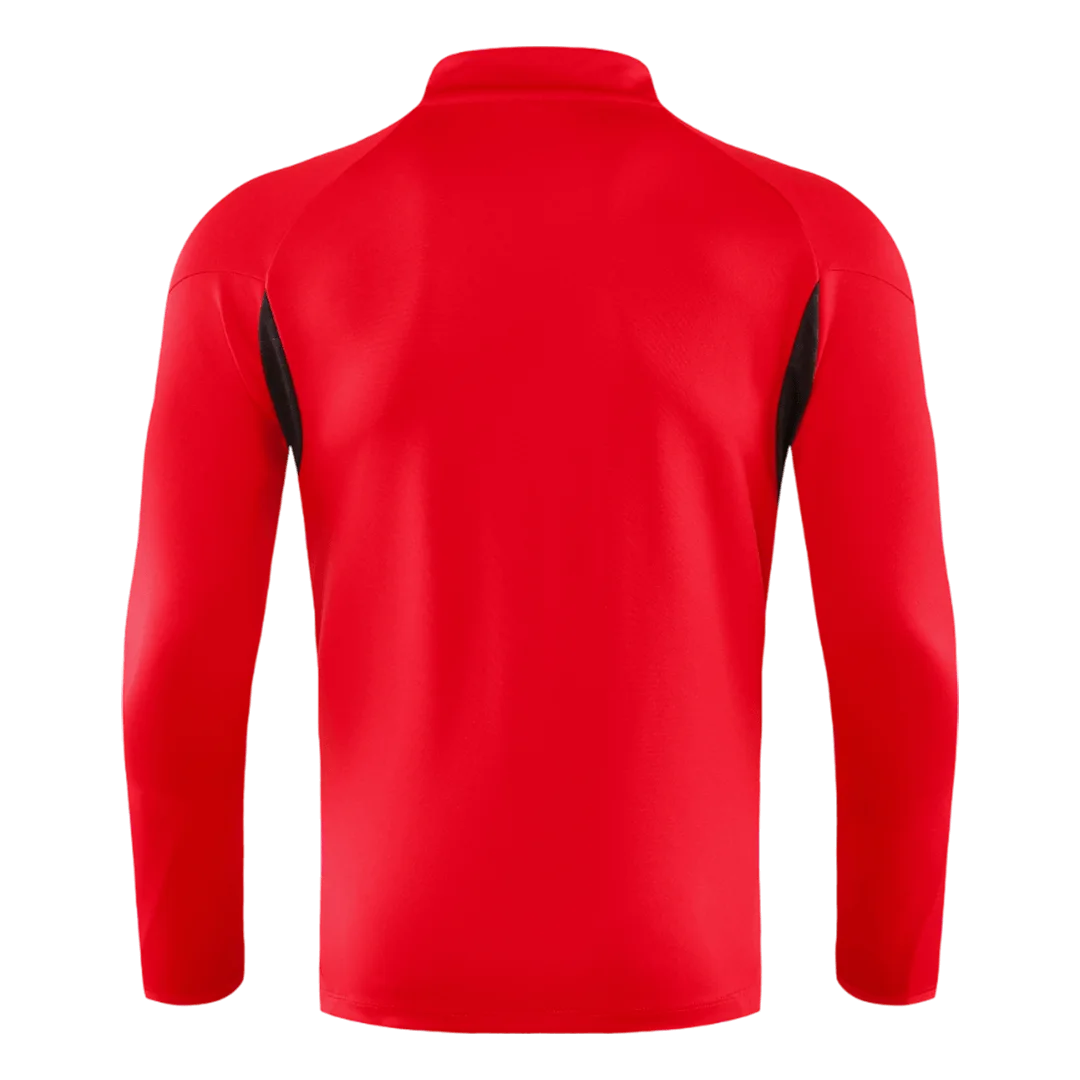 Arsenal 1/4 Zip Tracksuit 2025/26 Kids Red