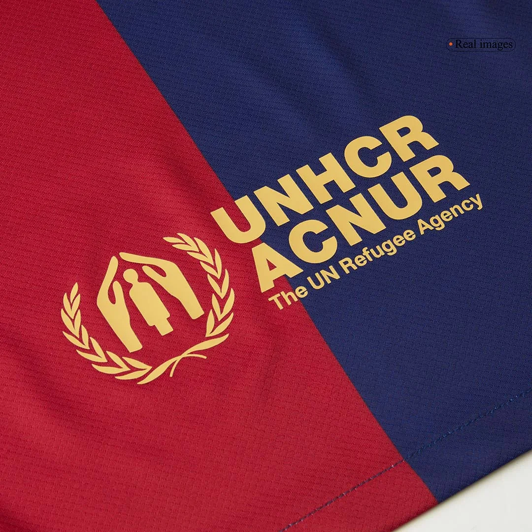 LAMINE YAMAL #19 Barcelona Home Soccer Jersey -UCL