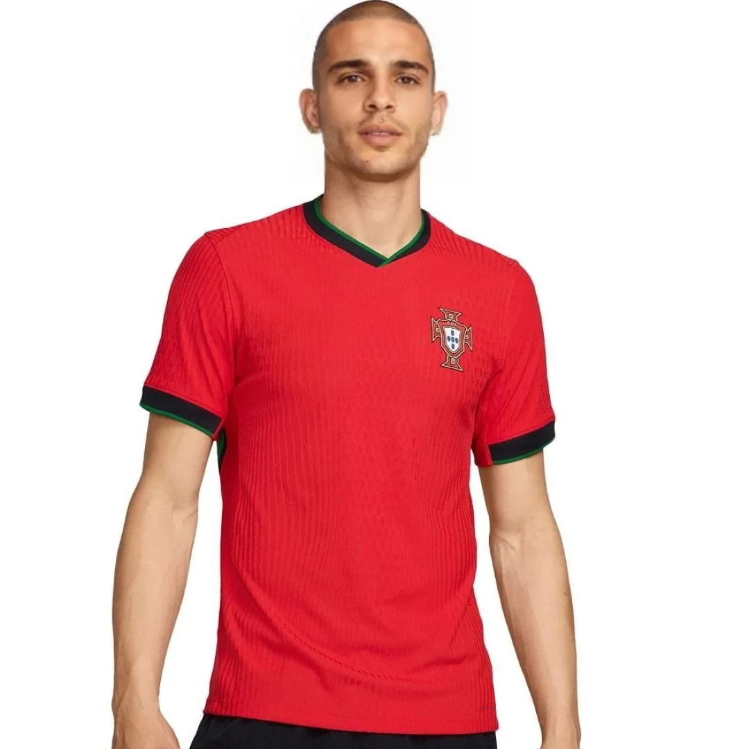 Portugal Home Player Version Soccer Jersey EURO