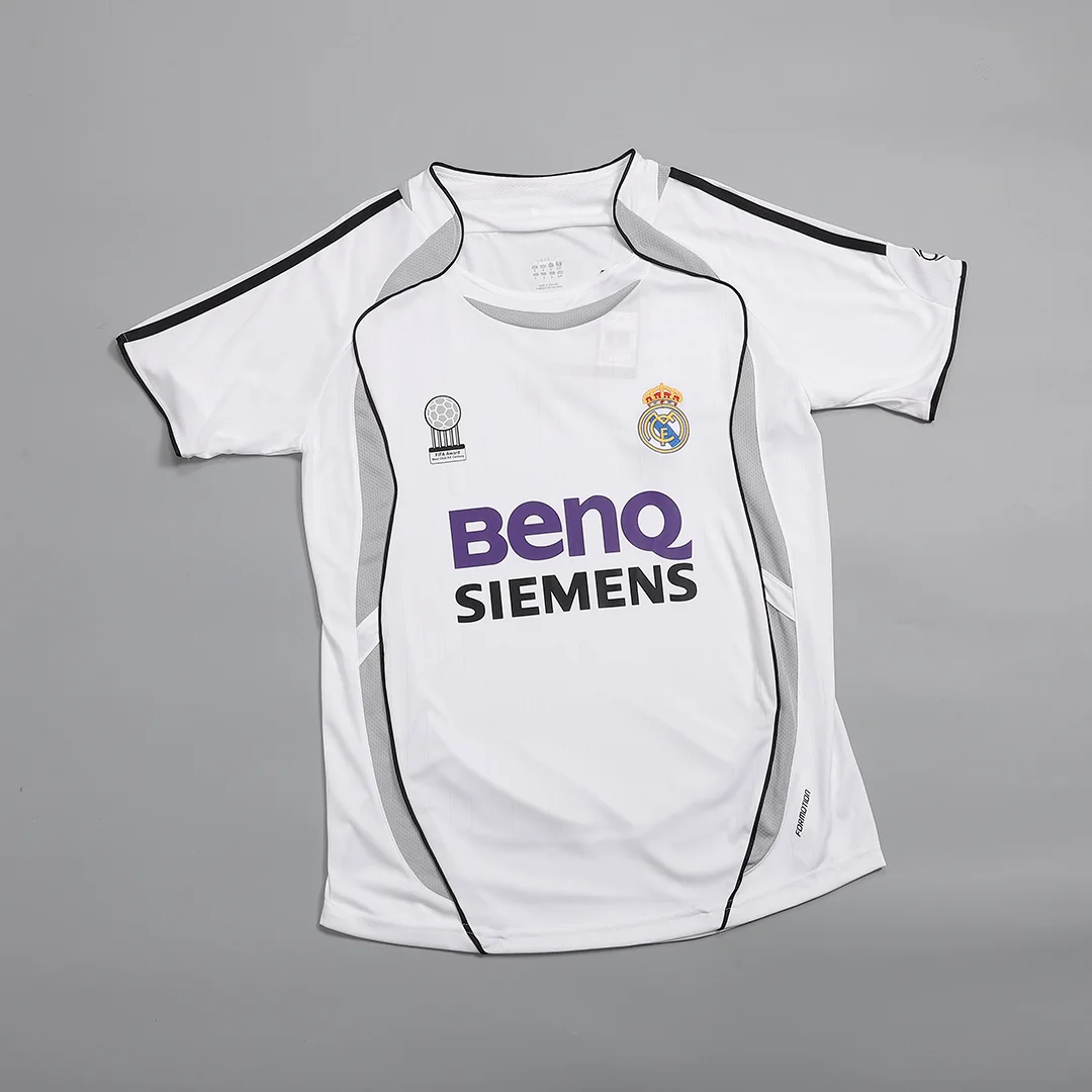 Retro Soccer Jersey SERGIO RAMOS #4 Real Madrid Home 2006/07