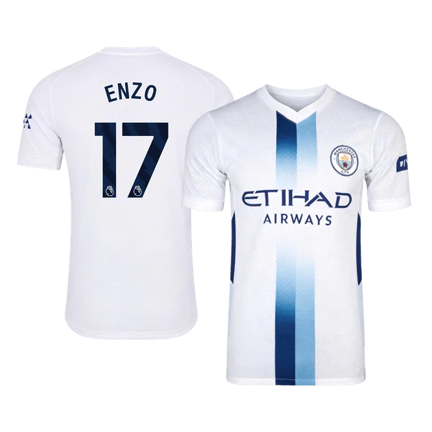 ENZO #17 Manchester City Third Away Player Version Jersey 2026/27
