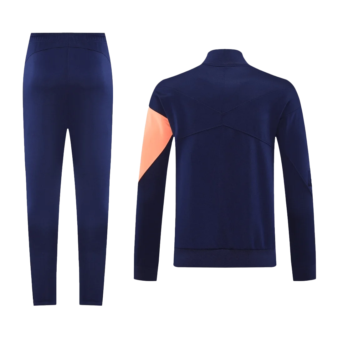 Barcelona Jacket Tracksuit 2025/26 Navy&Orange