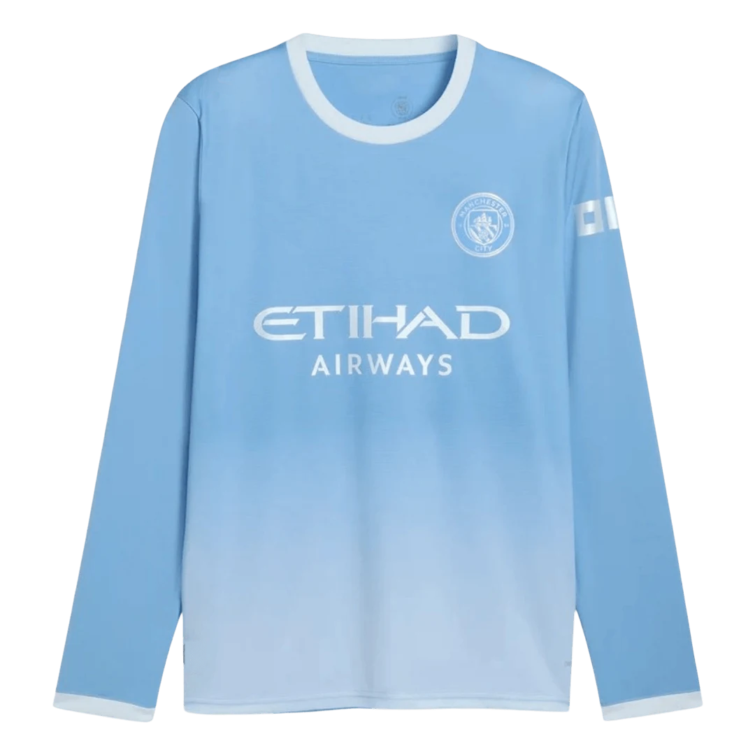 Manchester City Home Long Sleeve Jersey 2026/27