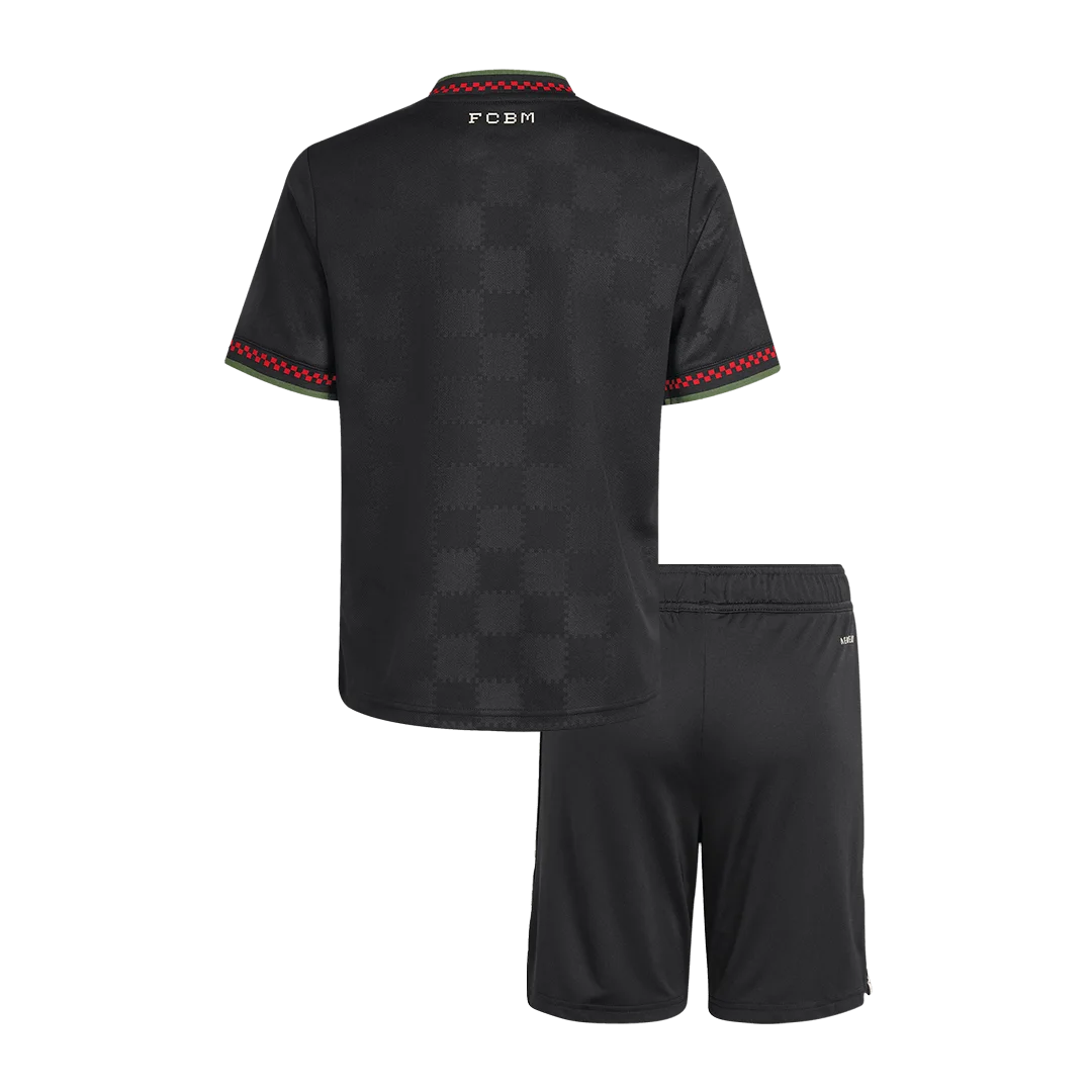 Bayern Munich Third Away Kids Soccer Jerseys Kit 2025/26