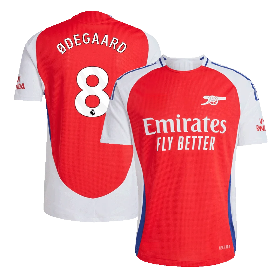 ØDEGAARD #8 Arsenal Home Player Version Jersey