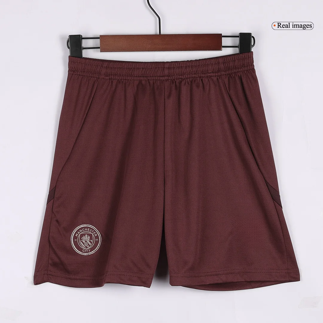 Manchester City Third Away Kids Soccer Jerseys Kit