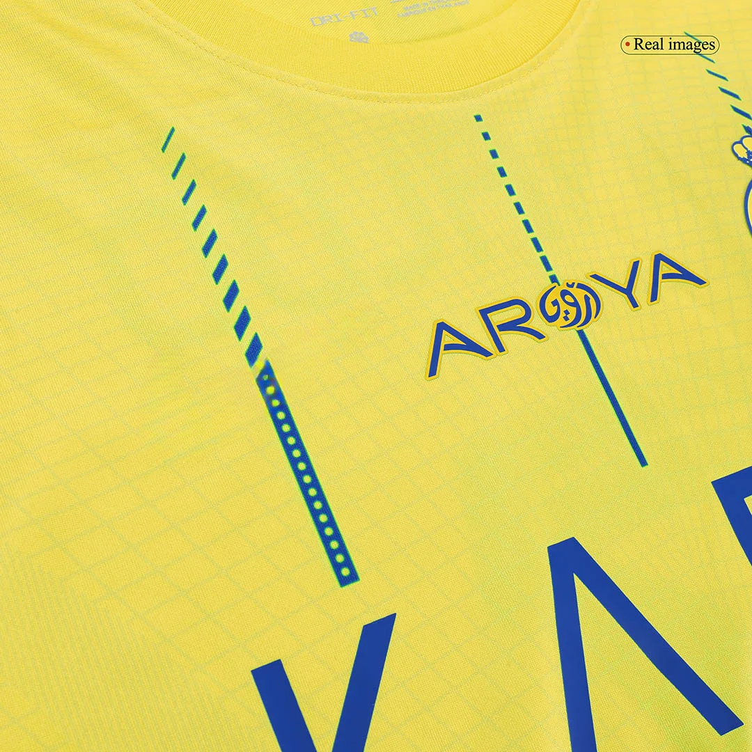 RONALDO #7 Al Nassr Home Soccer Jersey 2023/24