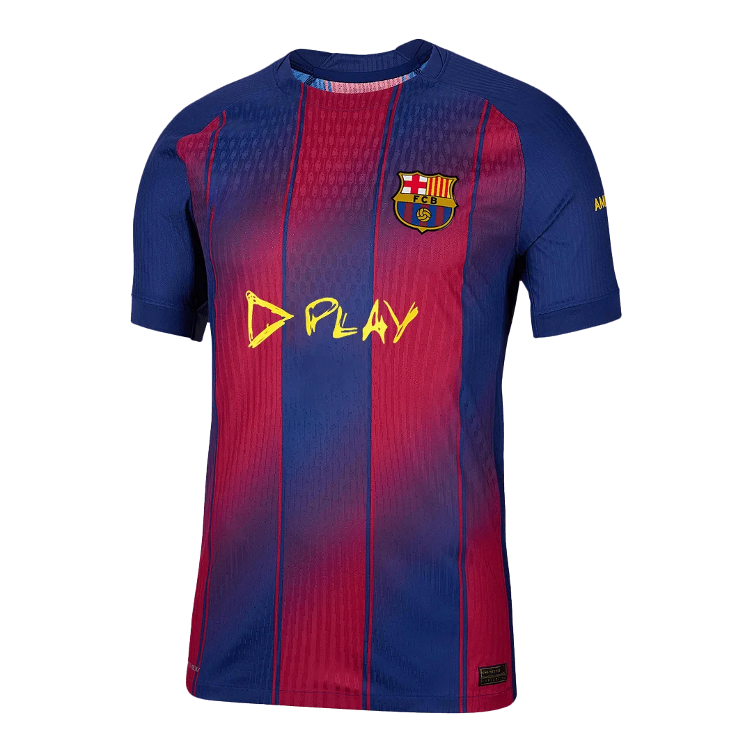 Barcelona X Ed Sheeran Home Player Version Jersey 2025/26