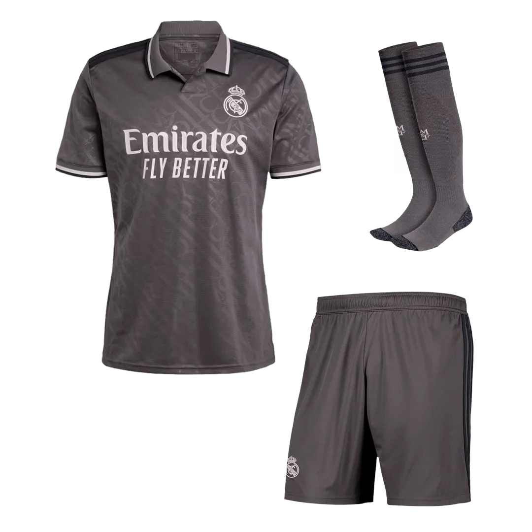 Real Madrid Third Away Jerseys Full Kit
