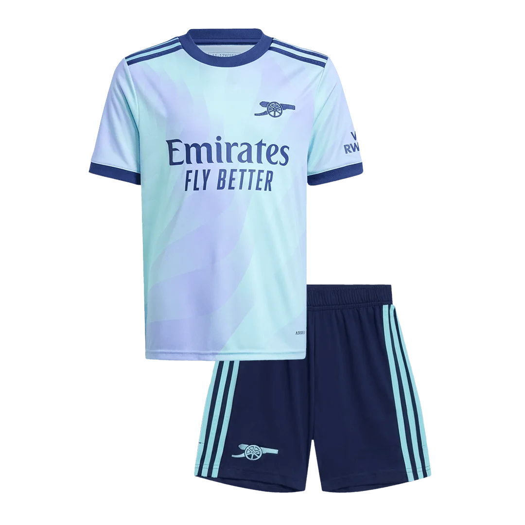 Arsenal Third Away Kids Soccer Jerseys Kit