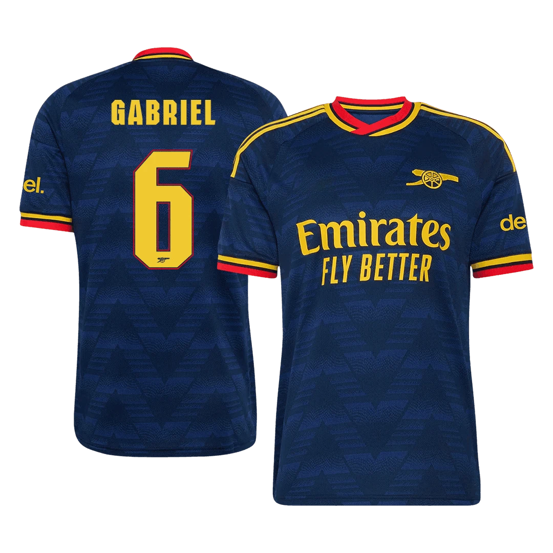 GABRIEL #6 Arsenal Away Soccer Jersey 2026/27 -UCL