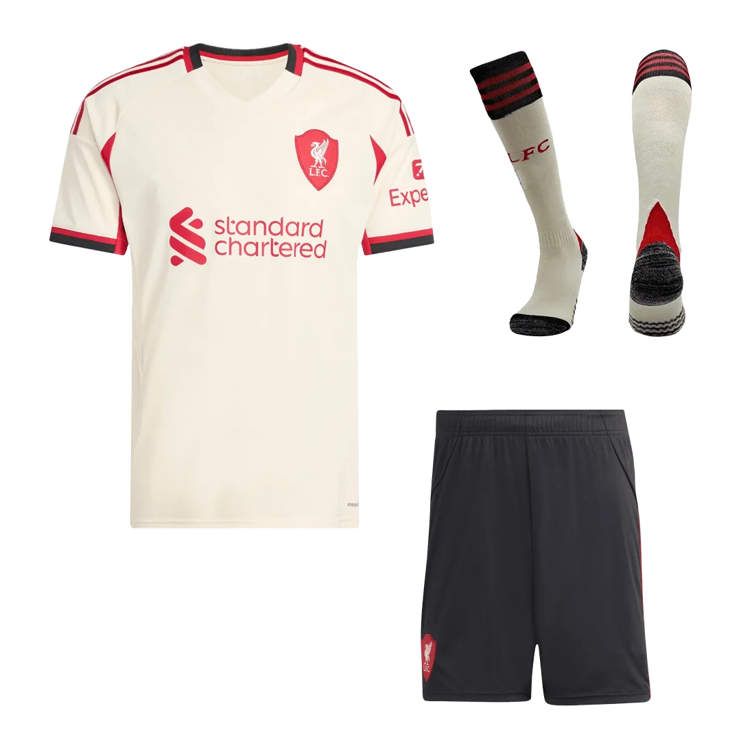 Liverpool Away Jerseys Kit 2025/26