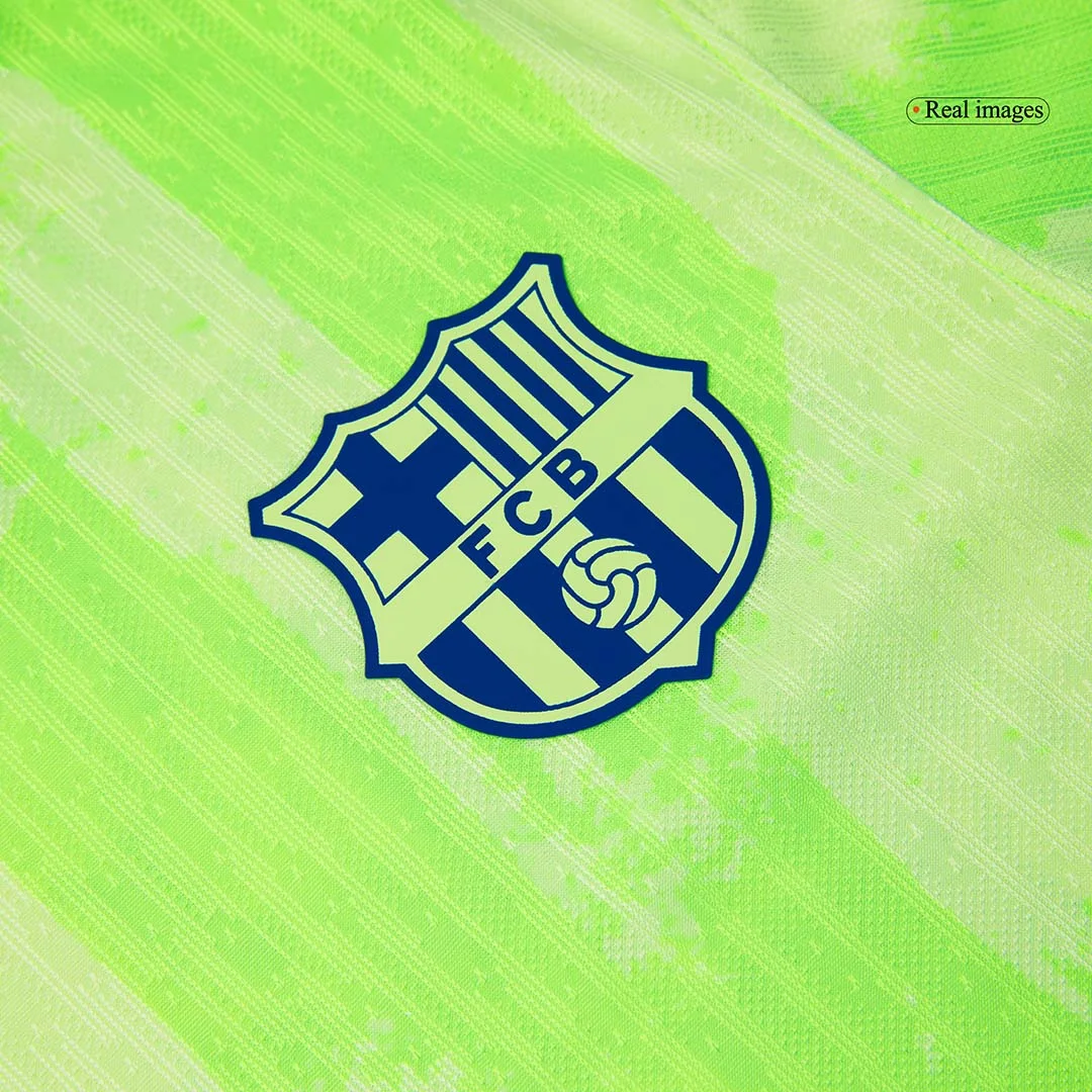 Barcelona Third Away Player Version Jersey – Spotify Logo Without Text