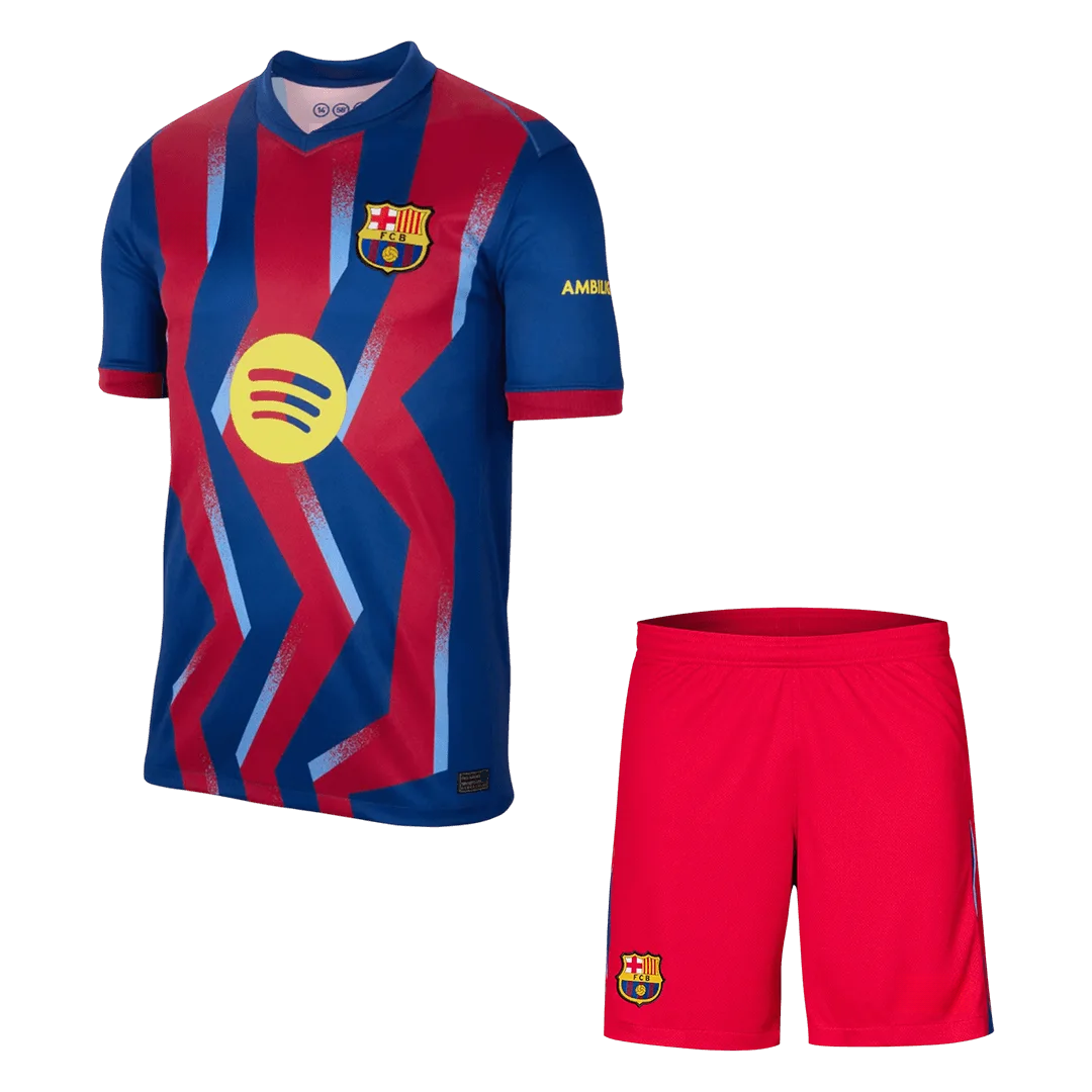 Barcelona Fourth Away Jerseys Kit 2025/26