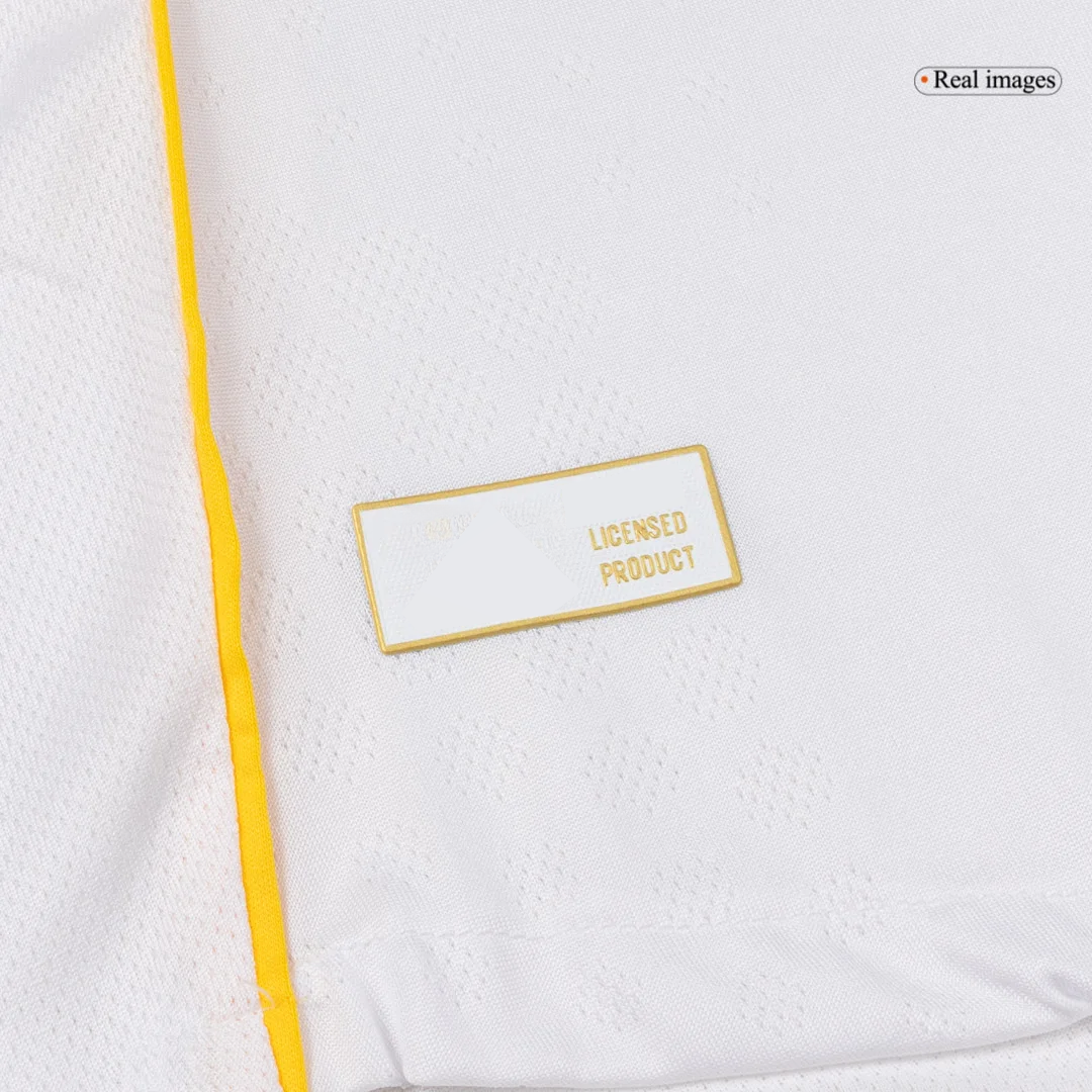 Real Madrid Home Long Sleeve Player Version Jersey 2025/26
