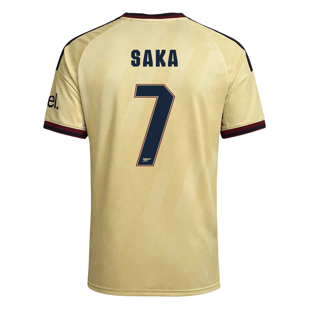 SAKA #7 Arsenal Third Away Soccer Jersey 2026/27 -UCL