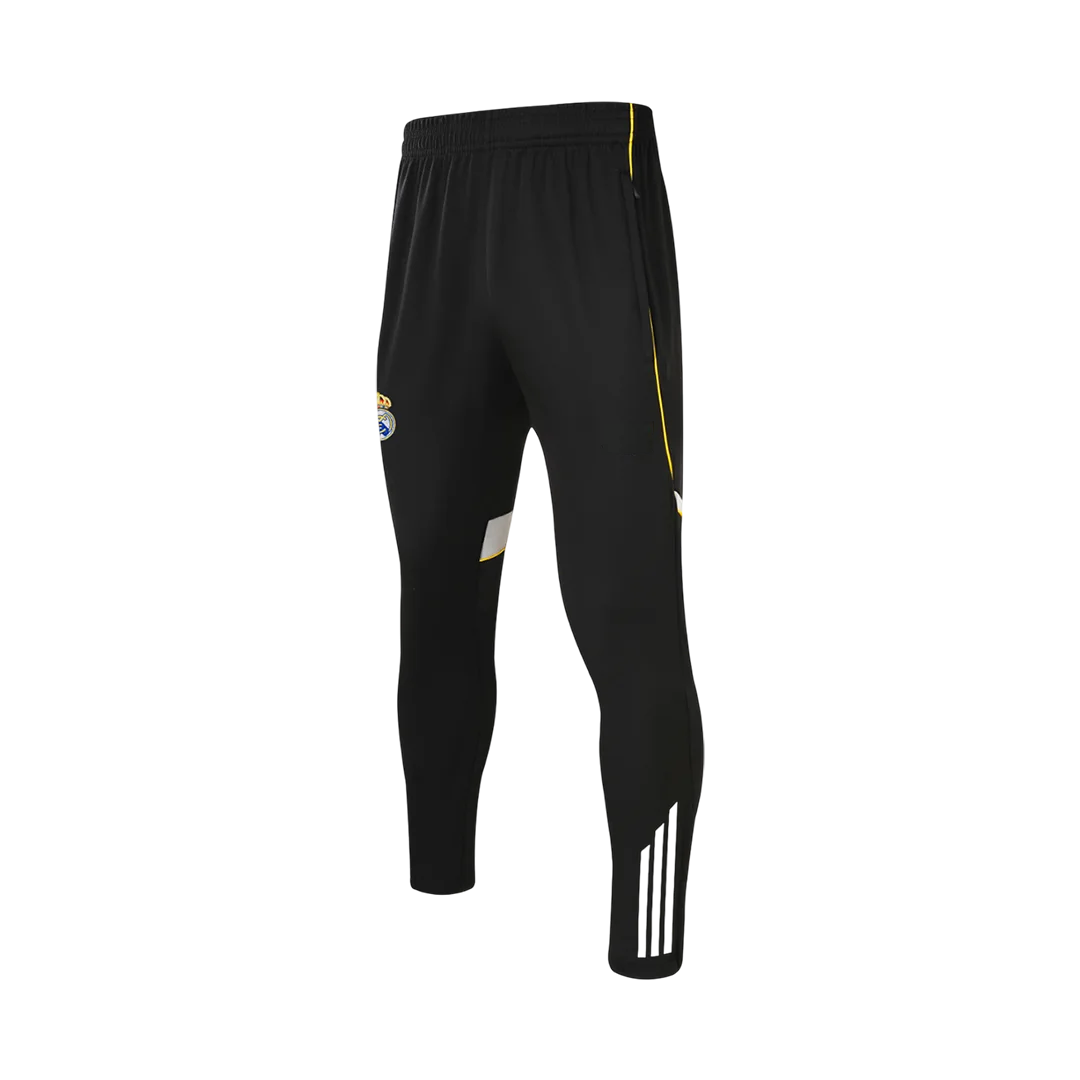 Real Madrid 1/4 Zip Tracksuit 2025/26 Kids Black