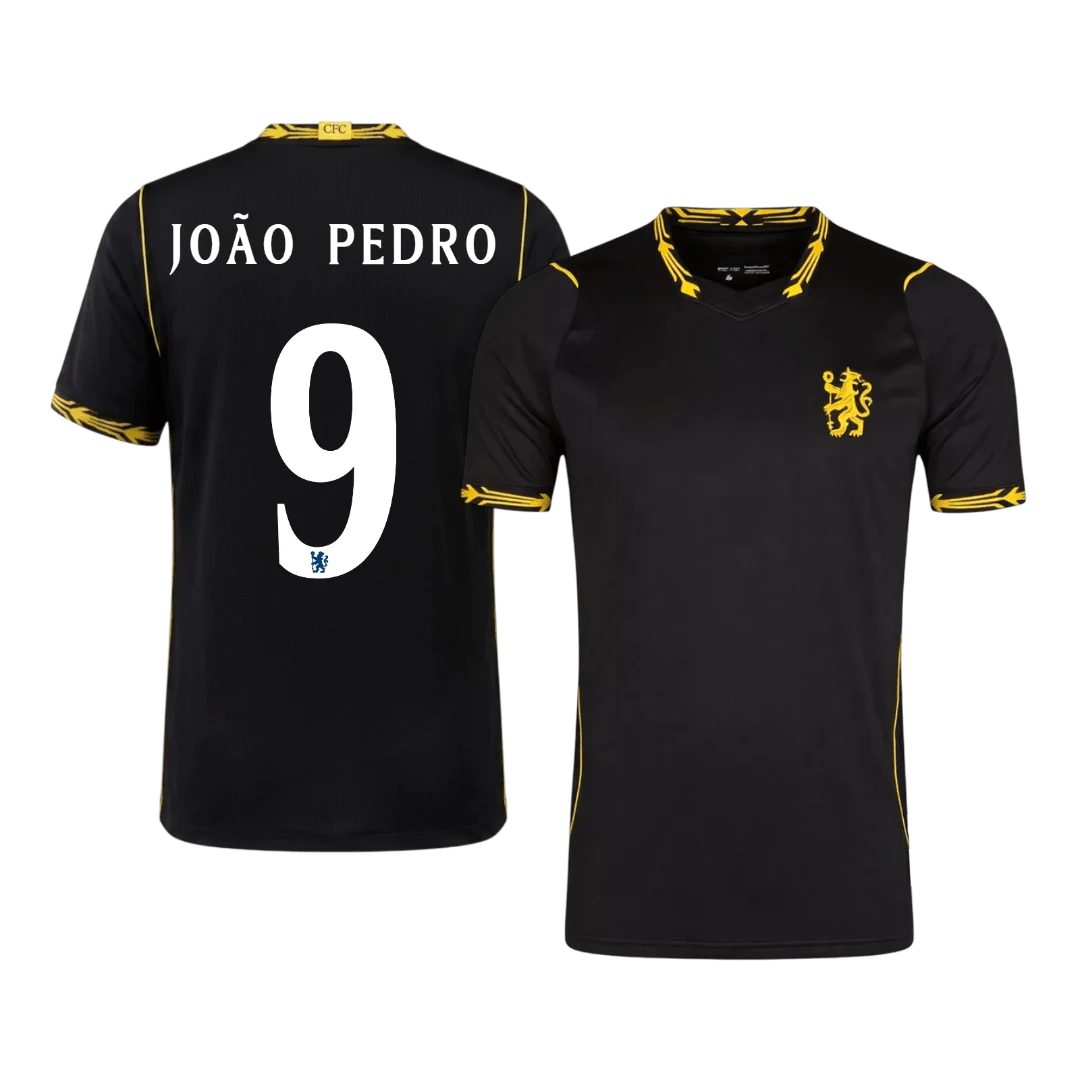 JOÃO PEDRO #9 Chelsea Away Soccer Jersey 2026/27 -UCL