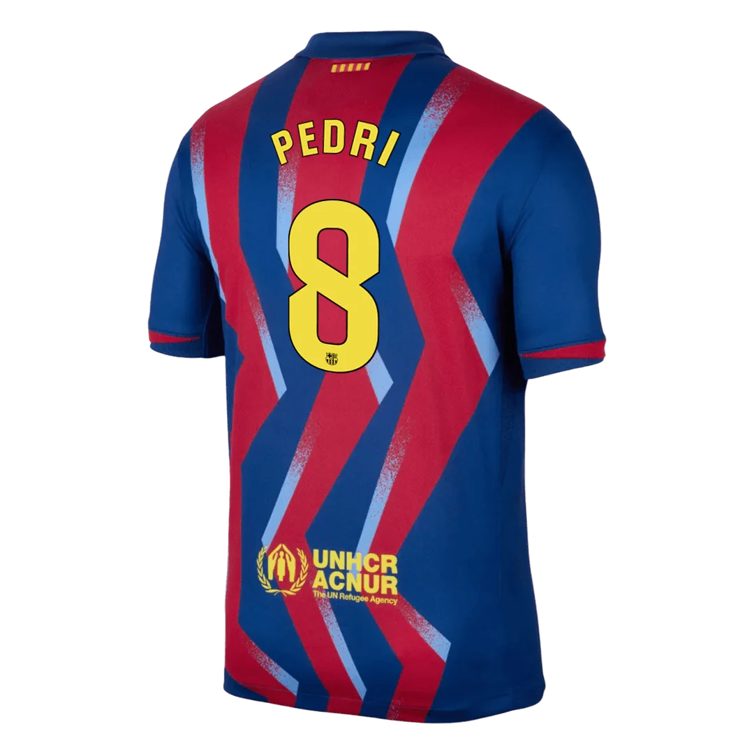 PEDRI #8 Barcelona Fourth Away Soccer Jersey 2025/26