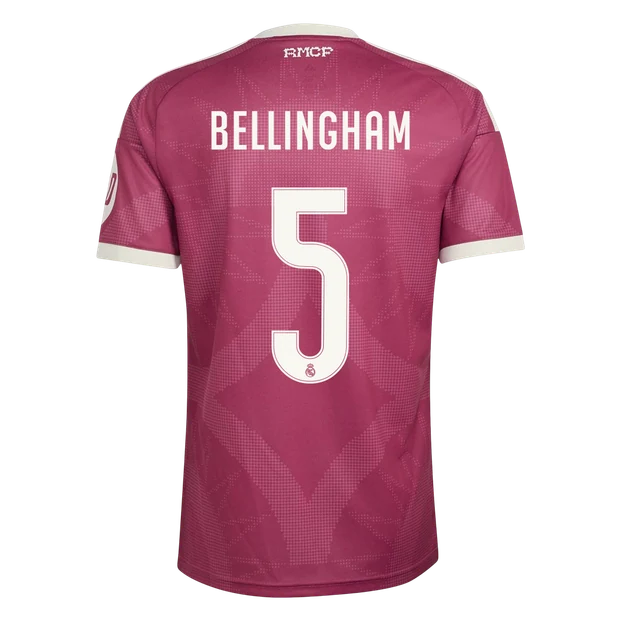 BELLINGHAM #5 Real Madrid Third Soccer Jersey 2026/27
