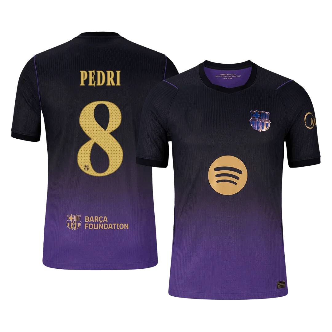 PEDRI #8 Barcelona Away Player Version Jersey 2026/27 - UCL