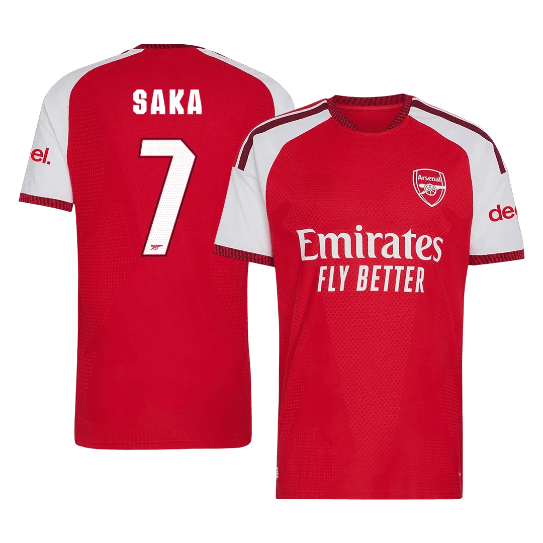 SAKA #7 Arsenal Home Player Version Jersey 2026/27 - UCL