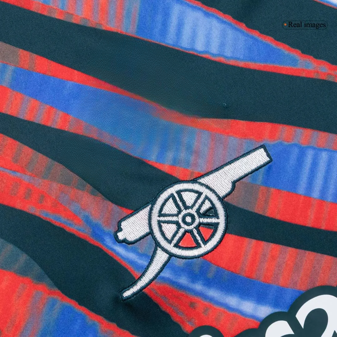 Arsenal Pre-Match Soccer Jersey 2025/26 Blue&Red