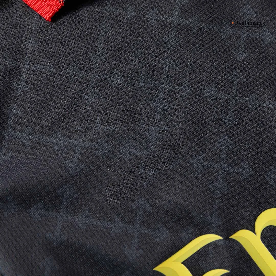 AC Milan Fourth Away Kids Soccer Jerseys Kit