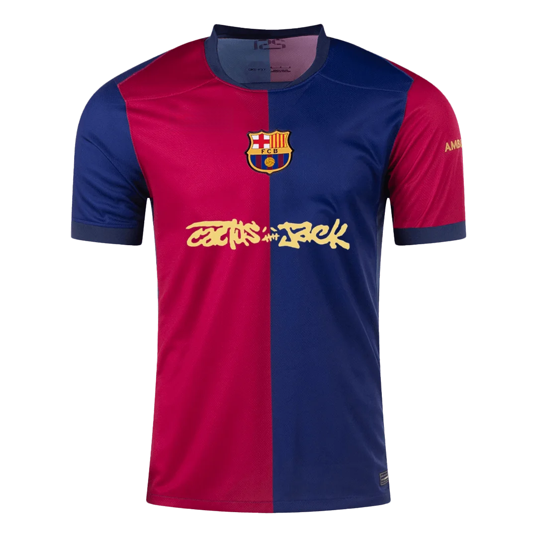 Barcelona X Travis Scott Home Soccer Jersey