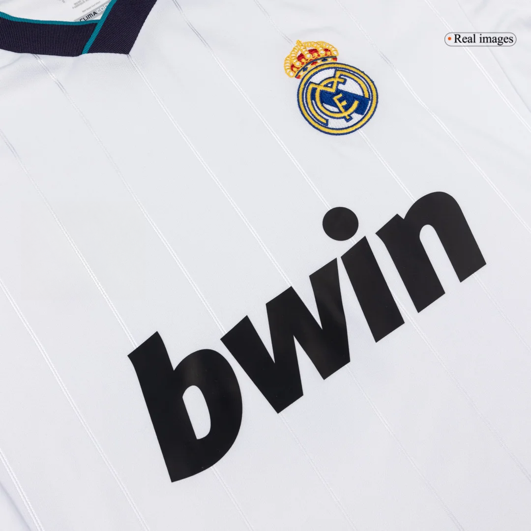 Retro Soccer Jersey Real Madrid Home Long Sleeve 2012/13