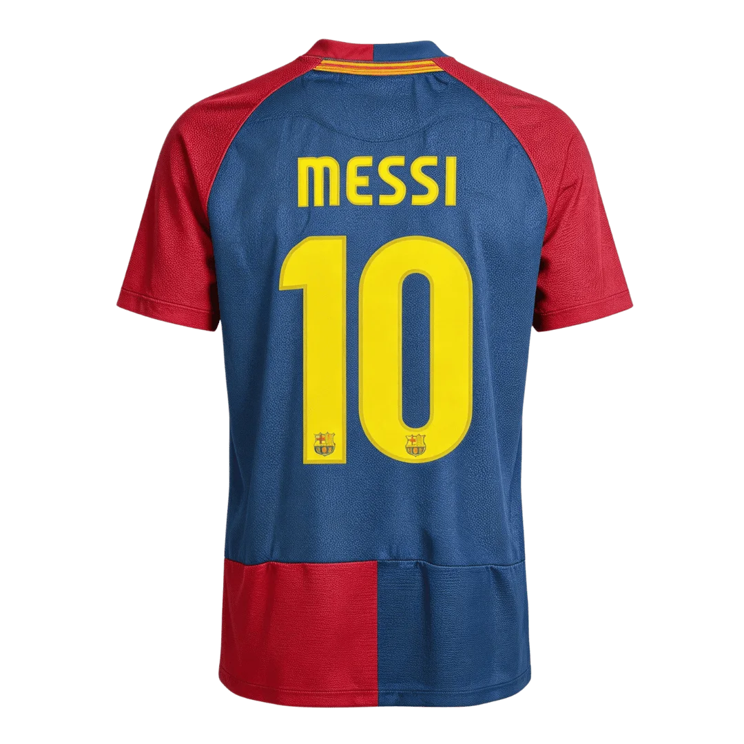 Retro Soccer Jersey MESSI #10 Barcelona Home 2008/09 - UCL Final