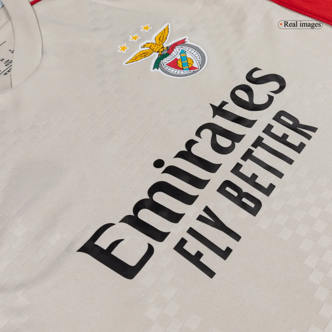 Benfica Away Kids Soccer Jerseys Kit 2025/26