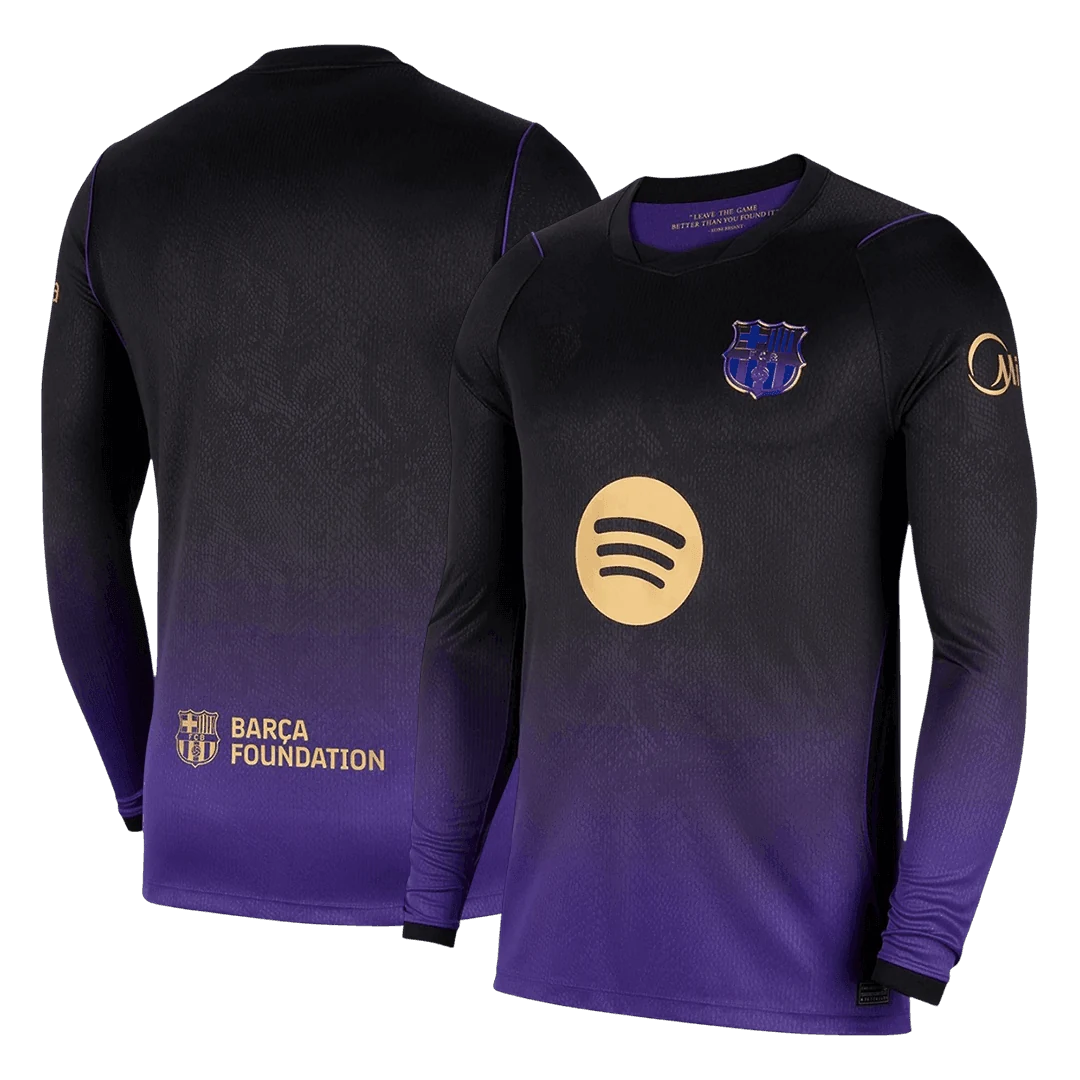 Barcelona Away Long Sleeve Jersey 2026/27