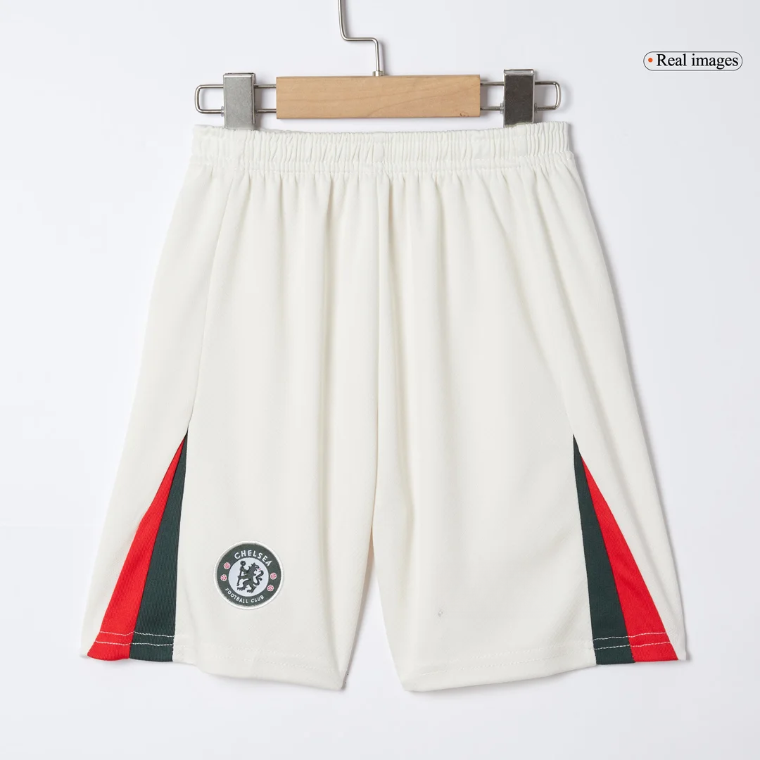 Chelsea Away Kids Soccer Jerseys Kit 2025/26