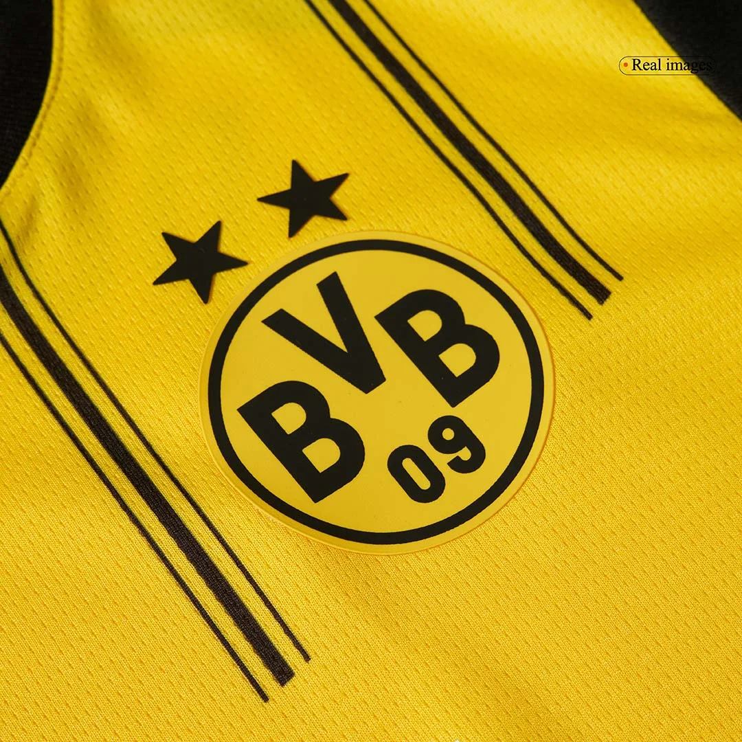 Borussia Dortmund Home Free Kids Jerseys Kit