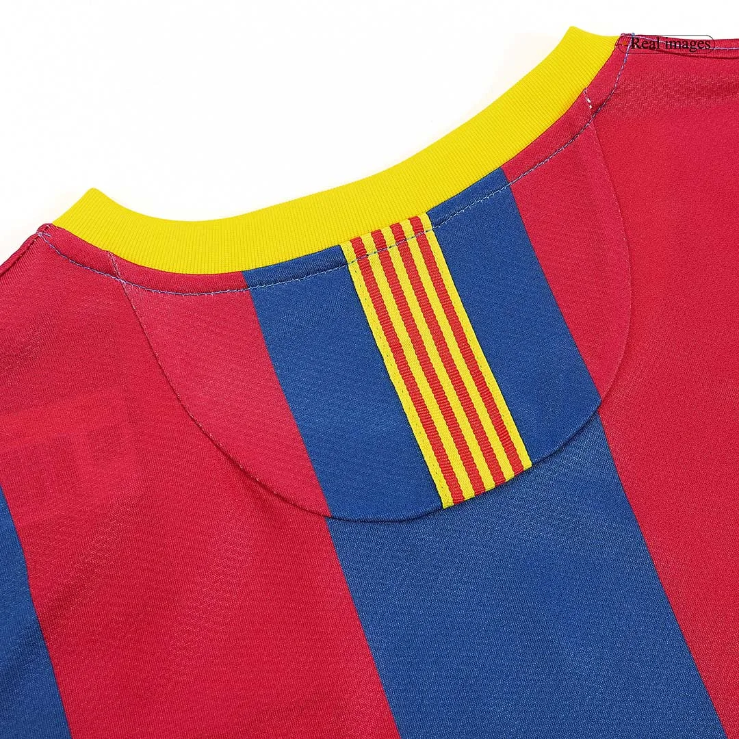 Retro Soccer Jersey DAVID VILLA #7 Barcelona Home 2010/11
