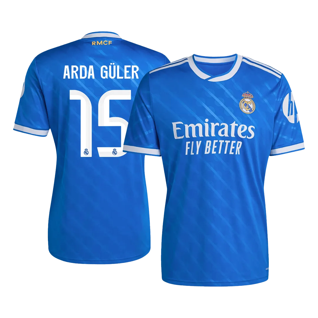 ARDA GÜLER #15 Real Madrid Third Away Soccer Jersey 2025/26