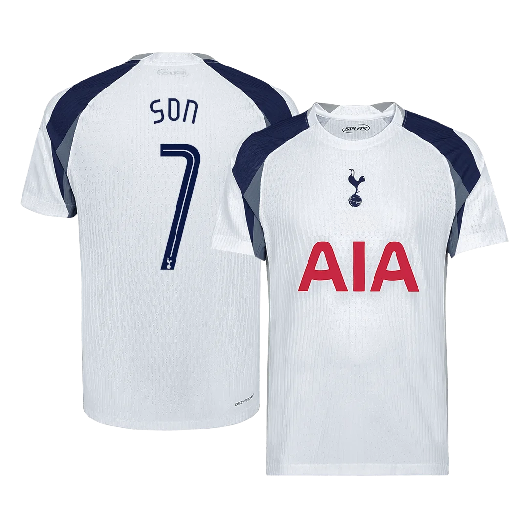 SON #7 Tottenham Hotspur Home Player Version Jersey 2025/26 - UCL