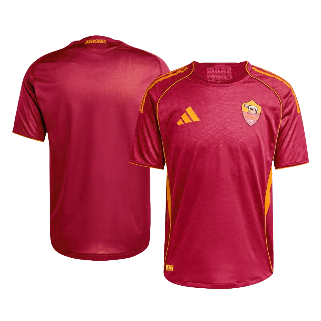 Roma Home Player Version Jersey 2025/26