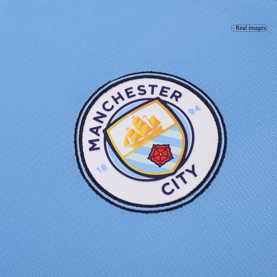 Manchester City Home Long Sleeve Jersey