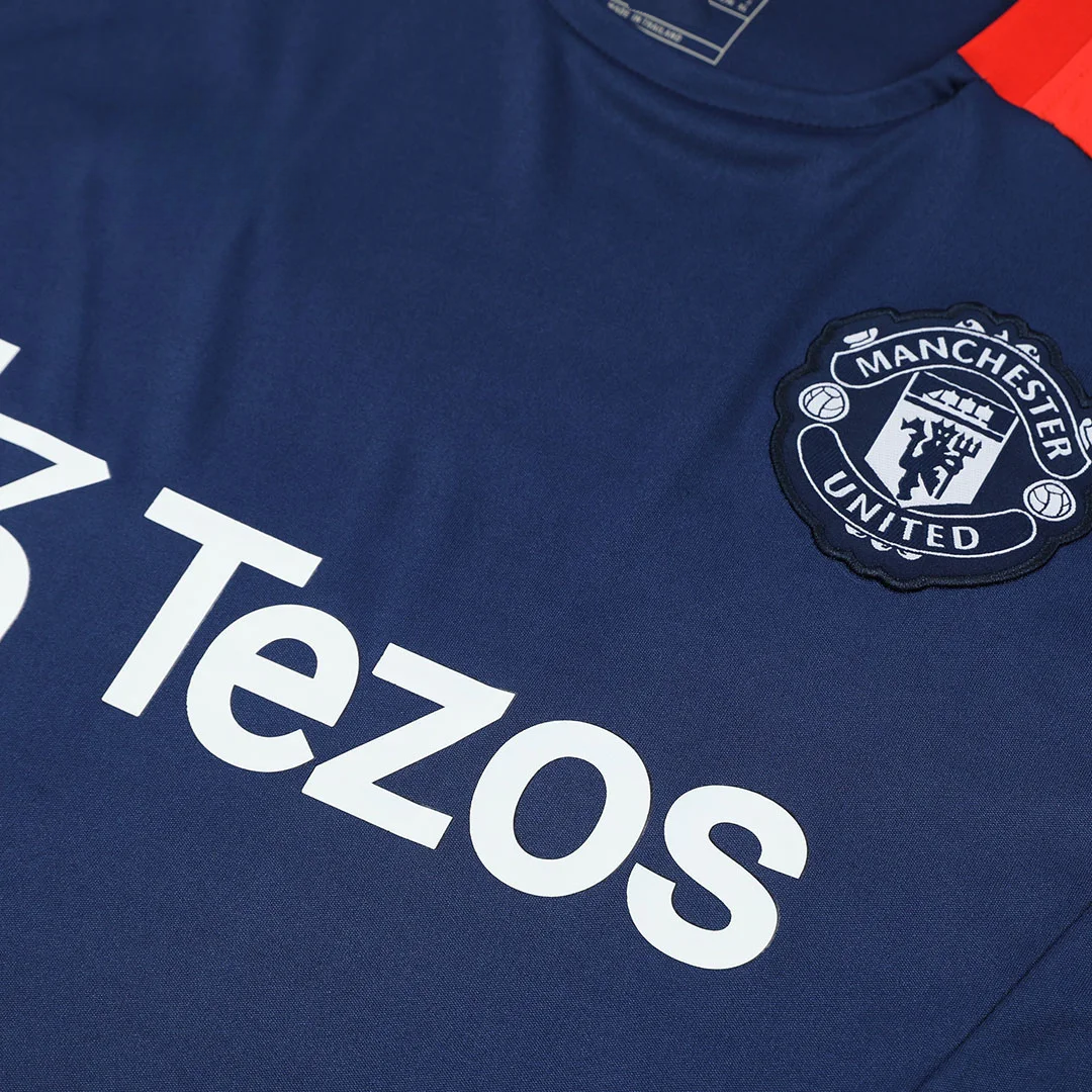 Manchester United Pre-Match Soccer Jersey Navy