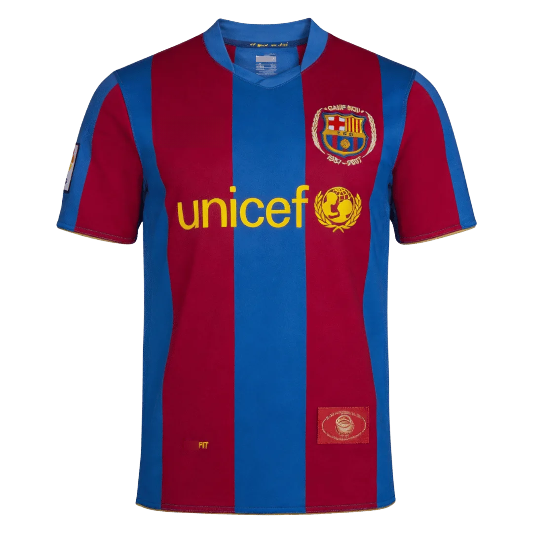 Retro Jersey Barcelona Home 2007/08 - 50th Anniversary