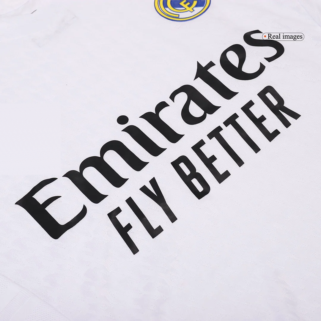 Real Madrid Home Long Sleeve Jersey